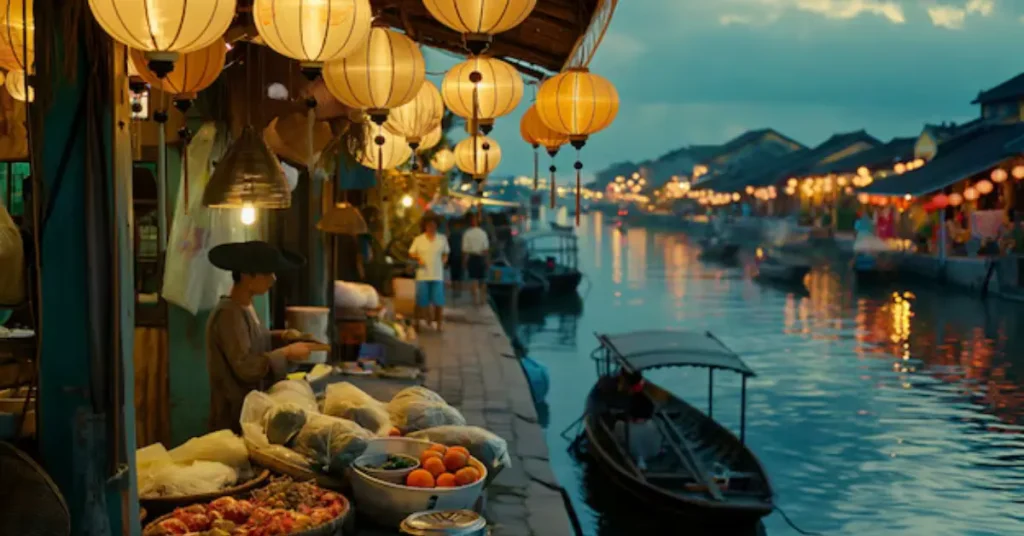 Hoi An beach city in Vietnam with scenic coastline - Top 5 Beach Cities in Vietnam