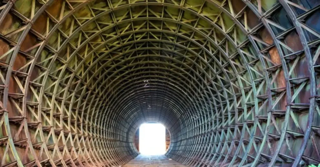 "Cu Chi Tunnels exploration scene"