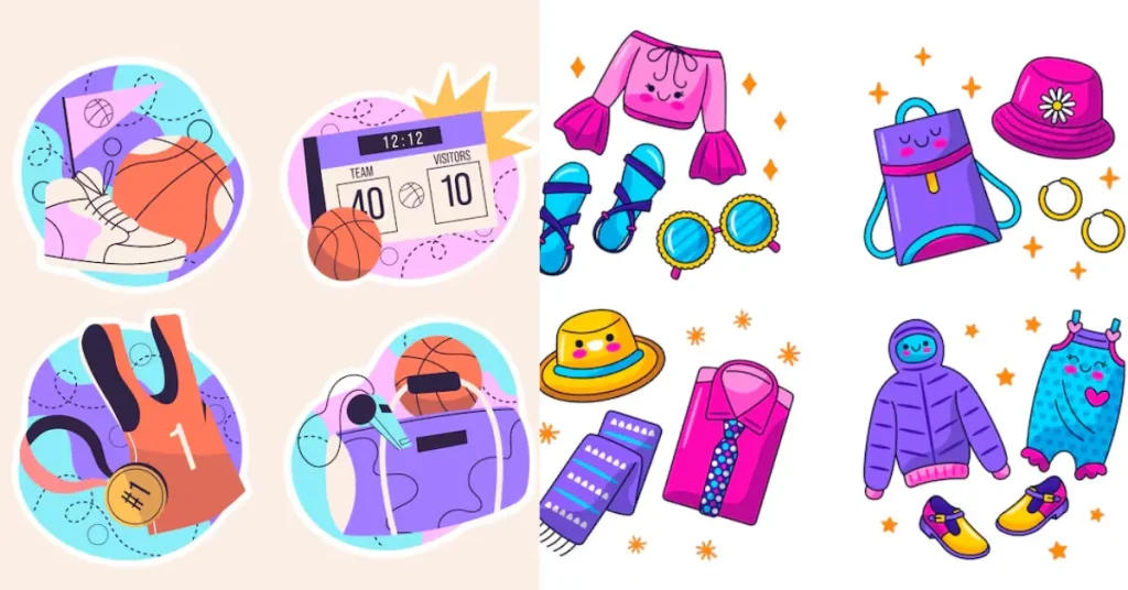 Icon Fashionista Stickers