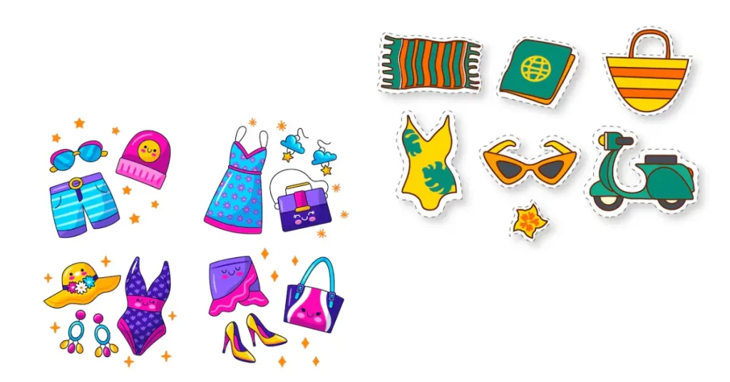 Icon Fashionista Stickers