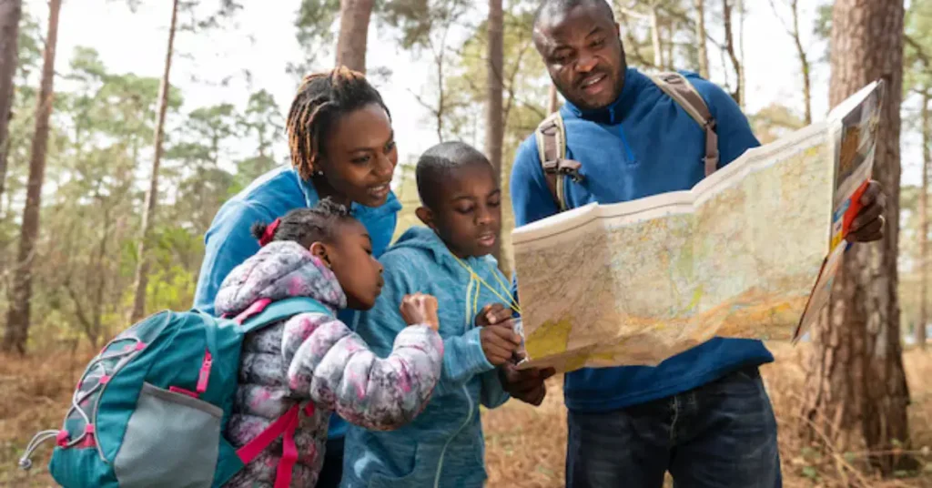 Scenic African landscape with the text ‘Planning Your African Adventure