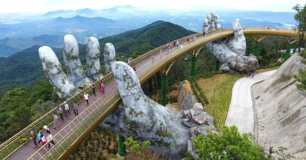 Vietnam’s Daring Golden Bridge